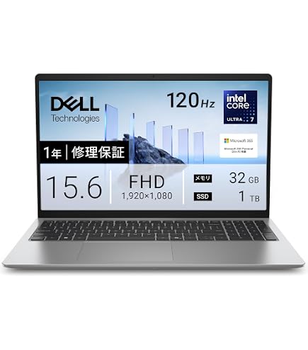 DELL 第12世代 Corei5 256GB 16GB ノートパソコン 軽量 Amazon.co.jp: 【Amazon.co.jp限定】Dell 16 DC16251 16インチ ノート